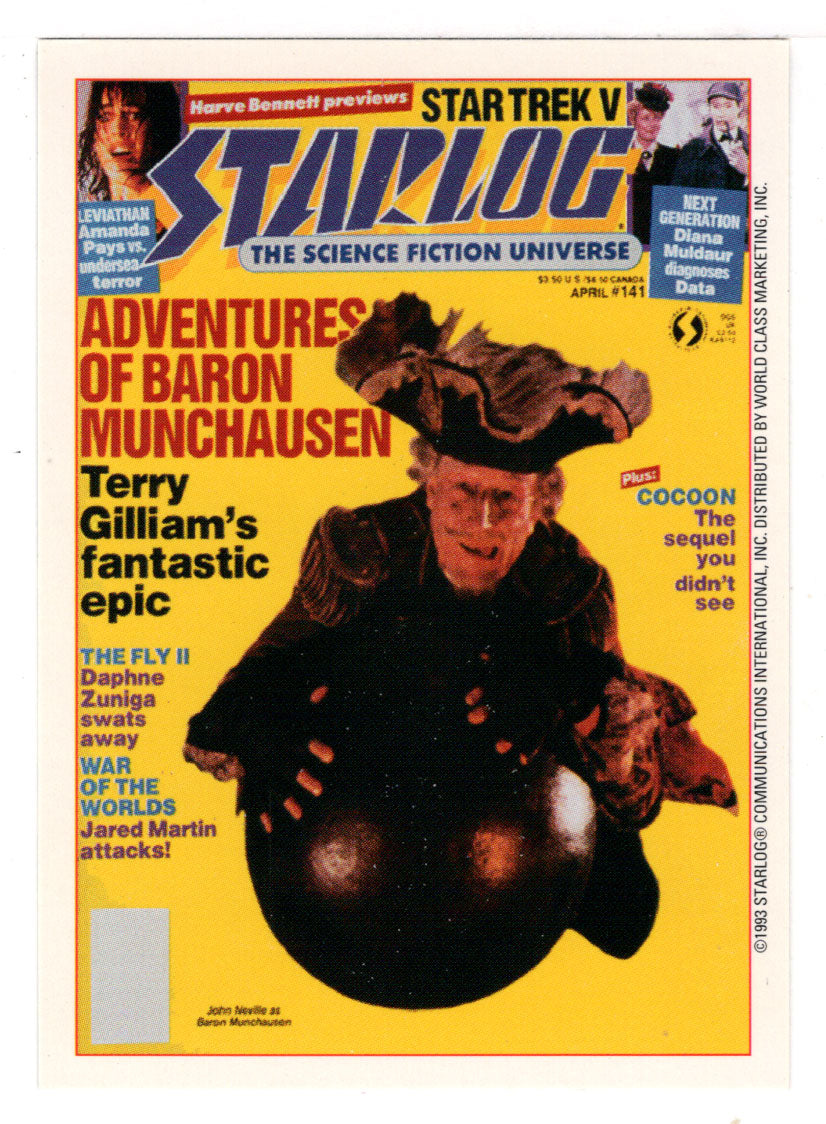 Edition #141 (Trading Card) Starlog Science Fiction Universe - 1999 World Class Marketing # 74 - Mint