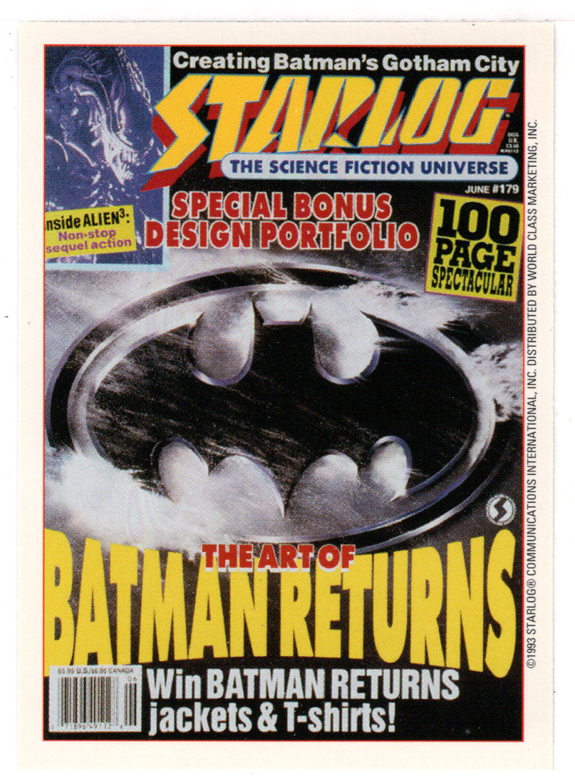 Edition #179 (Trading Card) Starlog Science Fiction Universe - 1999 World Class Marketing # 80 - Mint