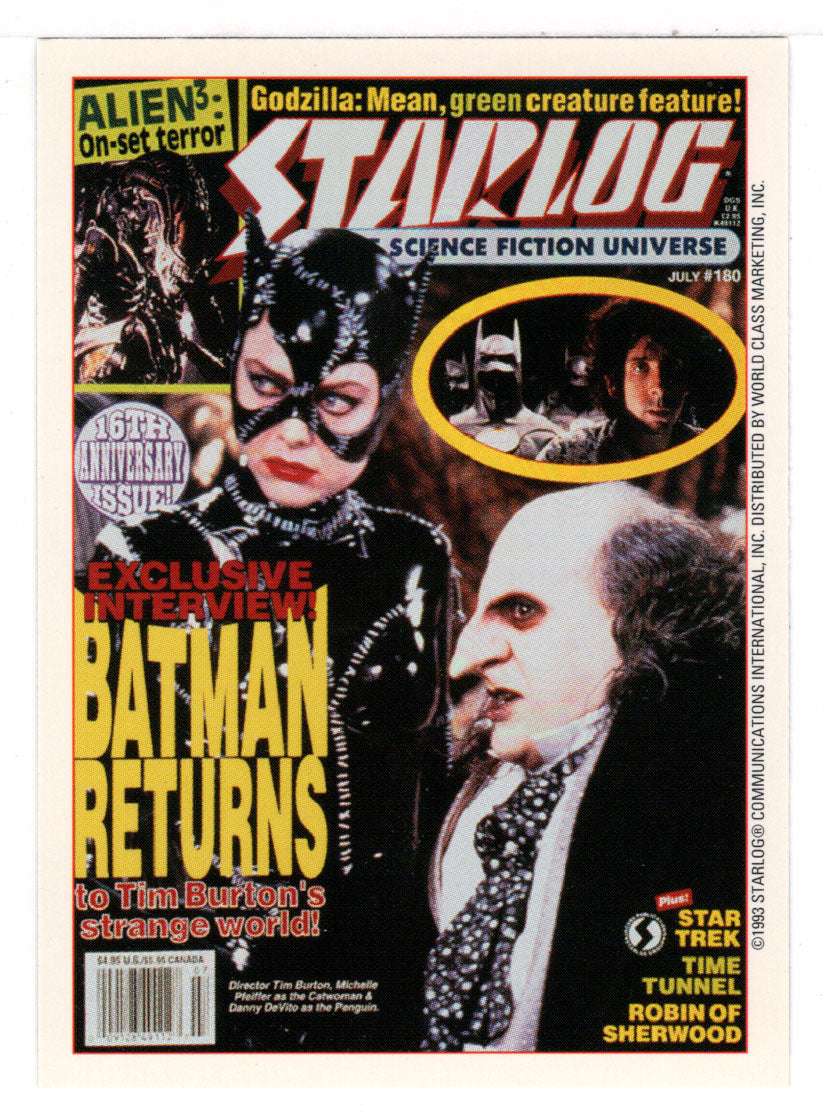 Edition #180 (Trading Card) Starlog Science Fiction Universe - 1999 World Class Marketing # 85 - Mint