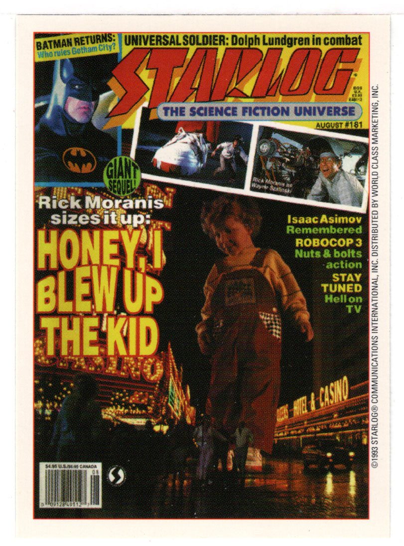 Edition #181 (Trading Card) Starlog Science Fiction Universe - 1999 World Class Marketing # 90 - Mint