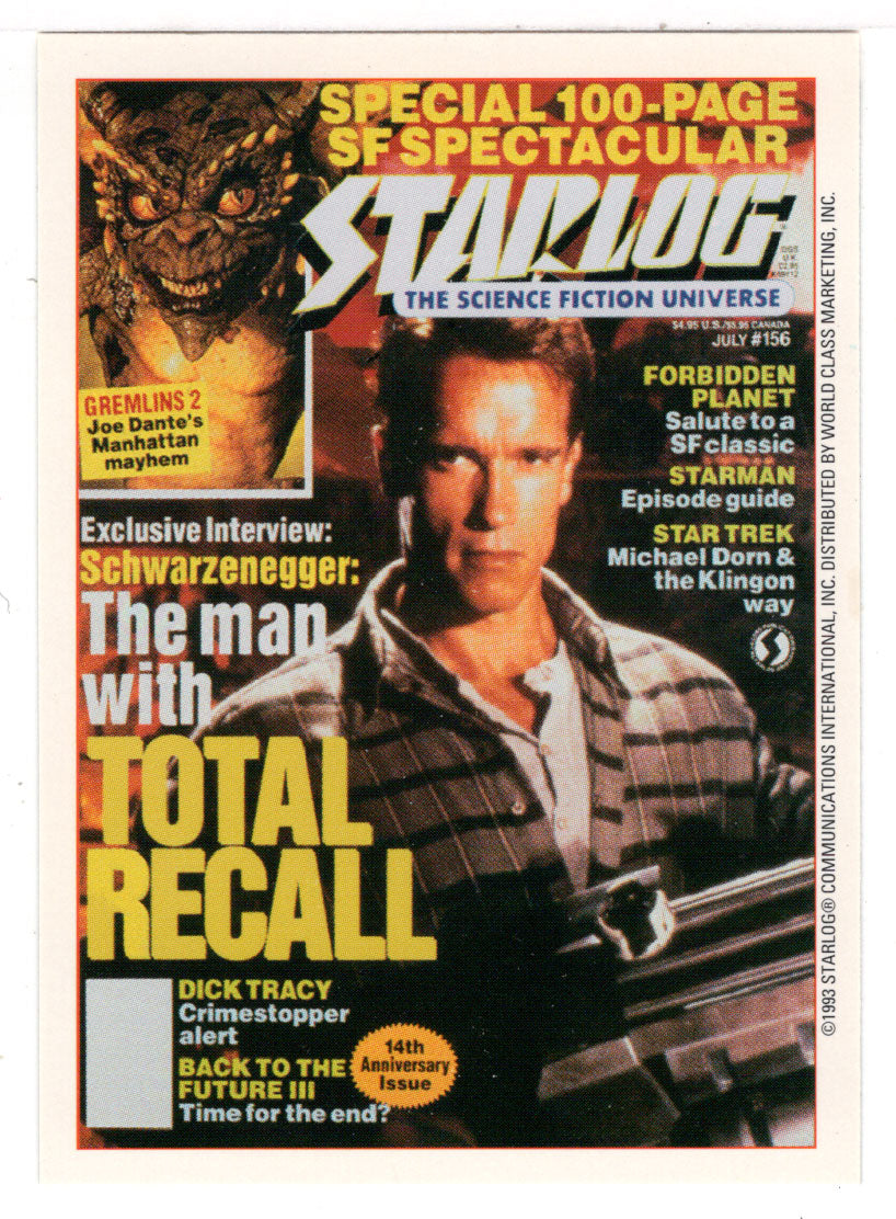 Edition #156 (Trading Card) Starlog Science Fiction Universe - 1999 World Class Marketing # 91 - Mint