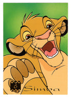 Simba (Trading Card) The Lion King - 1995 Panini # 6 - Mint