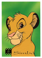 Simba (Trading Card) The Lion King - 1995 Panini # 8 - Mint