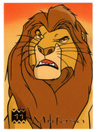 Mufasa (Trading Card) The Lion King - 1995 Panini # 11 - Mint
