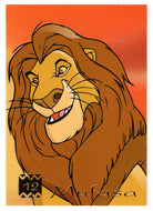 Mufasa (Trading Card) The Lion King - 1995 Panini # 12 - Mint