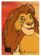 Mufasa (Trading Card) The Lion King - 1995 Panini # 13 - Mint