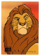 Mufasa (Trading Card) The Lion King - 1995 Panini # 15 - Mint