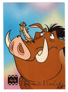 Timon & Pumbaa (Trading Card) The Lion King - 1995 Panini # 44 - Mint