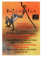 Rafiki - This Old Baboon with Mystical Powers Lives in an Acacia Tree (Trading Card) The Lion King - 1995 Panini # 59 - Mint