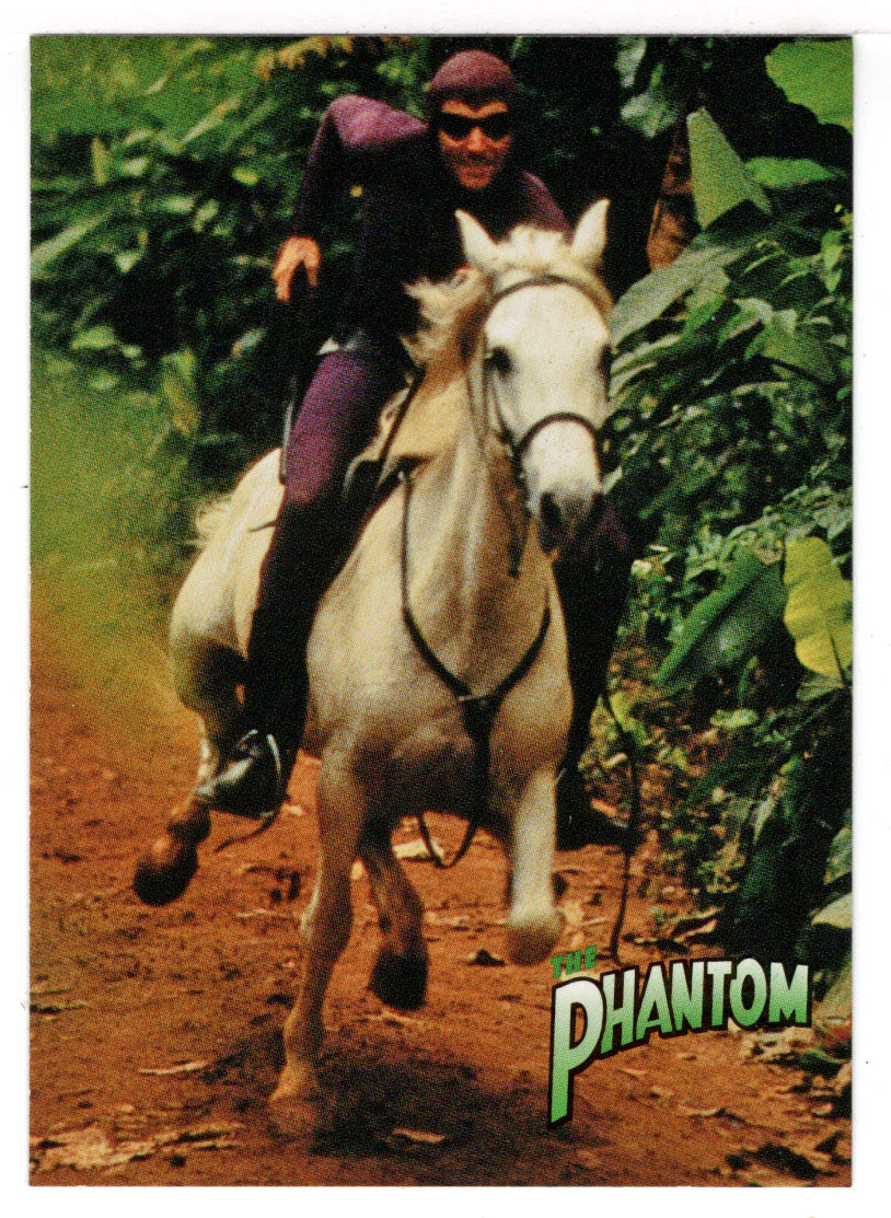 Rides The Phantom (Trading Card) The Phantom - 1996 Inkworks # 12 - Mint