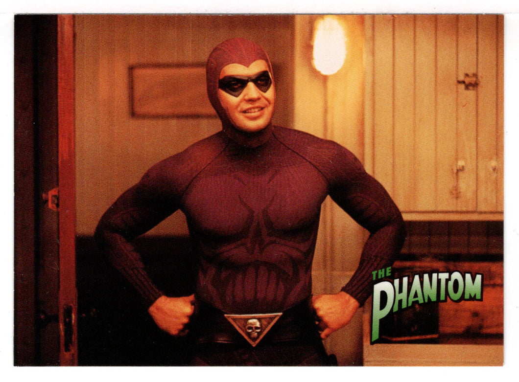 Phantom Breaks In (Trading Card) The Phantom - 1996 Inkworks # 26 - Mint