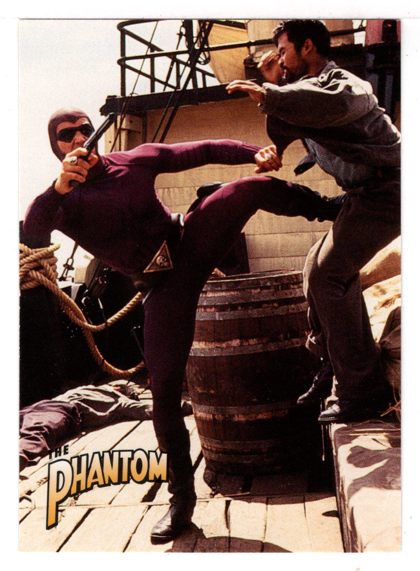 Ghost Action (Trading Card) The Phantom - 1996 Inkworks # 30 - Mint