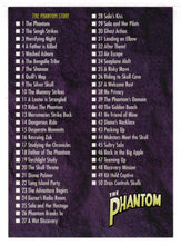 Load image into Gallery viewer, Checklist (Trading Card) The Phantom - 1996 Inkworks # 90 - Mint

