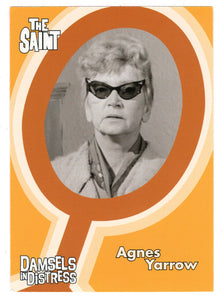 Agnes Yarrow (Margaret Vines) (Trading Card) The Very Best of The Saint - 2003 Cards Inc # 45 - Mint