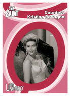 Countess Kristina Rovagna (Patricia Donahue) (Trading Card) The Very Best of The Saint - 2003 Cards Inc # 46 - Mint
