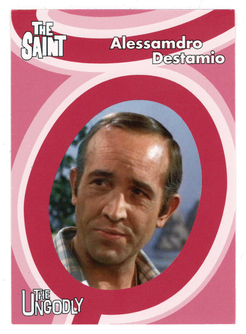 Alessandro Destamio (Ian Hendry) (Trading Card) The Very Best of The Saint - 2003 Cards Inc # 51 - Mint