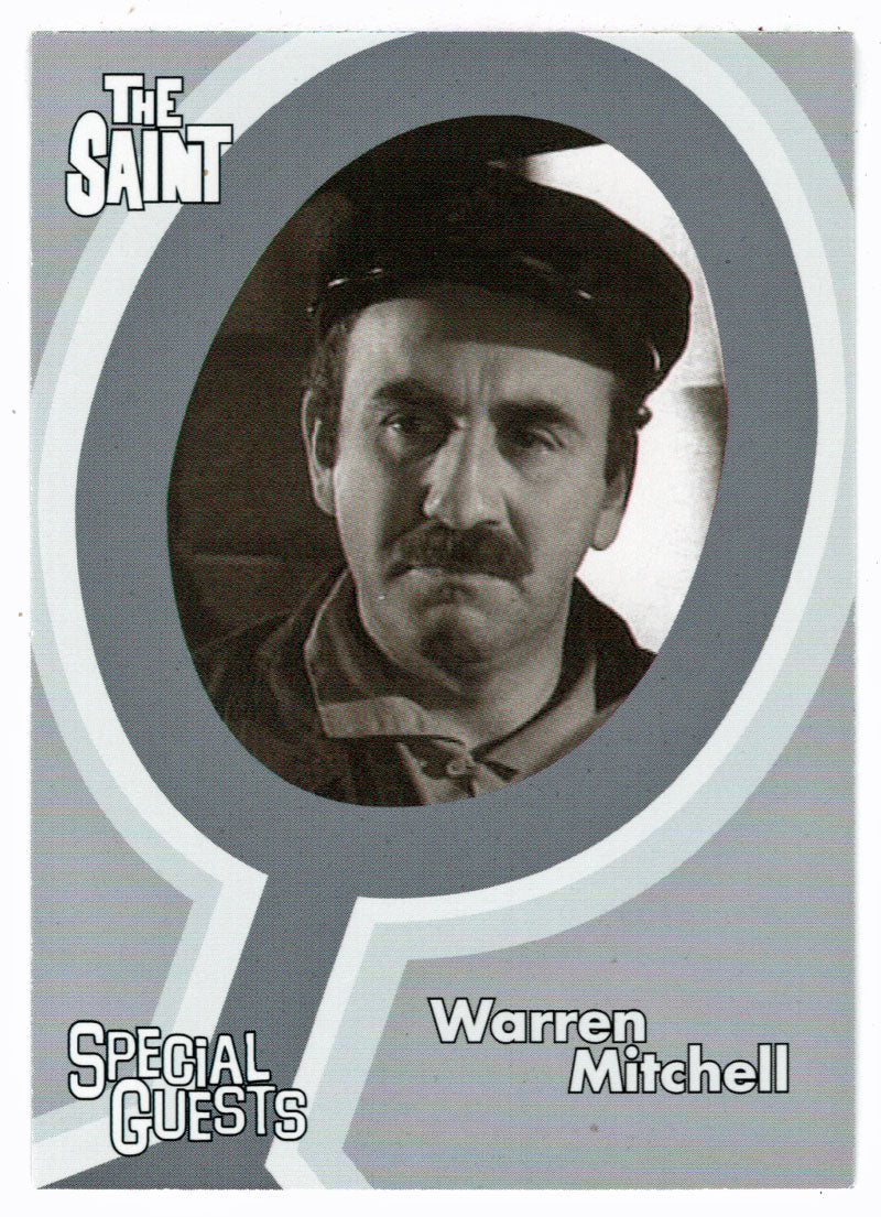 Warren Mitchell (Special Guests) (Trading Card) The Very Best of The Saint - 2003 Cards Inc # 60 - Mint