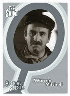 Warren Mitchell (Special Guests) (Trading Card) The Very Best of The Saint - 2003 Cards Inc # 60 - Mint
