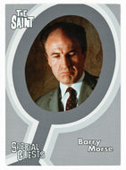 Barry Morse (Special Guests) (Kate O'Mara) (Trading Card) The Very Best of The Saint - 2003 Cards Inc # 61 - Mint