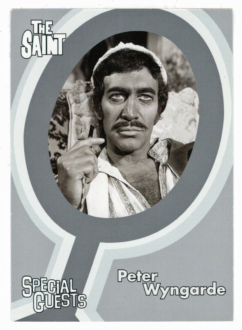 Peter Wyngarde (Special Guests) (Kate O'Mara) (Trading Card) The Very Best of The Saint - 2003 Cards Inc # 63 - Mint