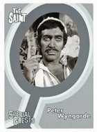 Peter Wyngarde (Special Guests) (Kate O'Mara) (Trading Card) The Very Best of The Saint - 2003 Cards Inc # 63 - Mint