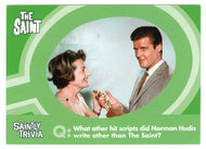 What other hit scripts did Norman Hudis... (Trivia) (Trading Card) The Very Best of The Saint - 2003 Cards Inc # 83 - Mint