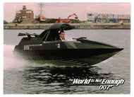 The Q-Boat in Action! (Trading Card) James Bond - The World Is Not Enough - 1999 Inkworks # 8 - Mint