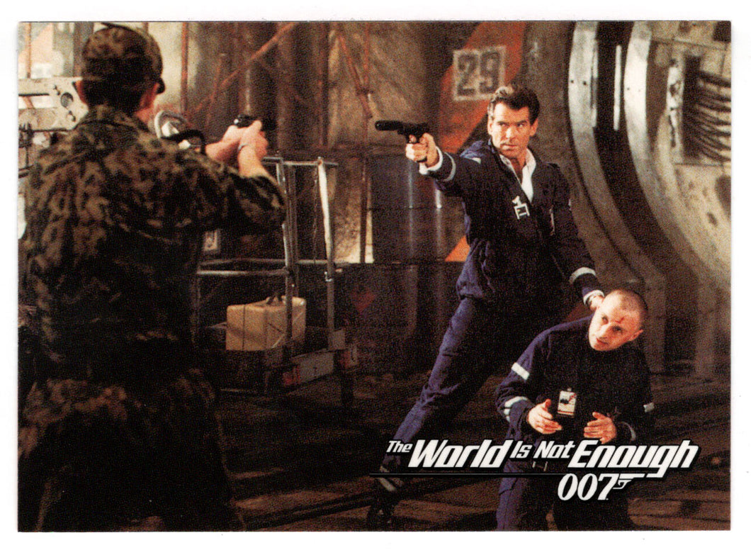 But You Can't Hold Him Long (Trading Card) James Bond - The World Is Not Enough - 1999 Inkworks # 33 - Mint