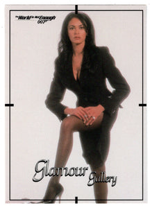 Maria Grazia Cucinotta as the Cigar Girl (Trading Card) James Bond - The World Is Not Enough -  Glamour Gallery - 1999 Inkworks # 70 - Mint