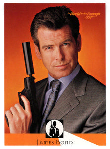 James Bond (Trading Card) James Bond - The World Is Not Enough - Portraits - 1999 Inkworks # 82 - Mint