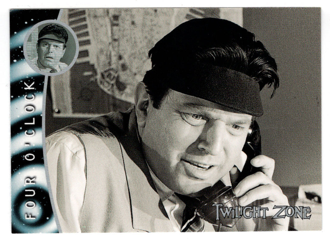 Prologue - Four O'Clock (Trading Card) Twilight Zone - The Next Dimension - 2000 Rittenhouse Archives # 121 - Mint