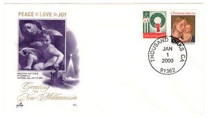 United States Postage Stamps - # 1205 - # 2578 - Greeting the New Millennium - Event Cover