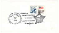 United States Postage Stamps - # 1304 - # 1895 - George Washington Masonic Stamp Club - Event Cover