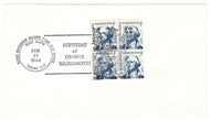 United States Postage Stamps - # 1304 - George Washington Masonic Stamp Club - Event Cover