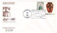 United States Postage Stamps - # 1590 - # 1708 - Alfred University Sesquicentennial - Event Cover