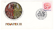 United States Postage Stamps - # 1877 - POLAPEX 81 Poland Philatelic Club, Milwaukee - Event Cover