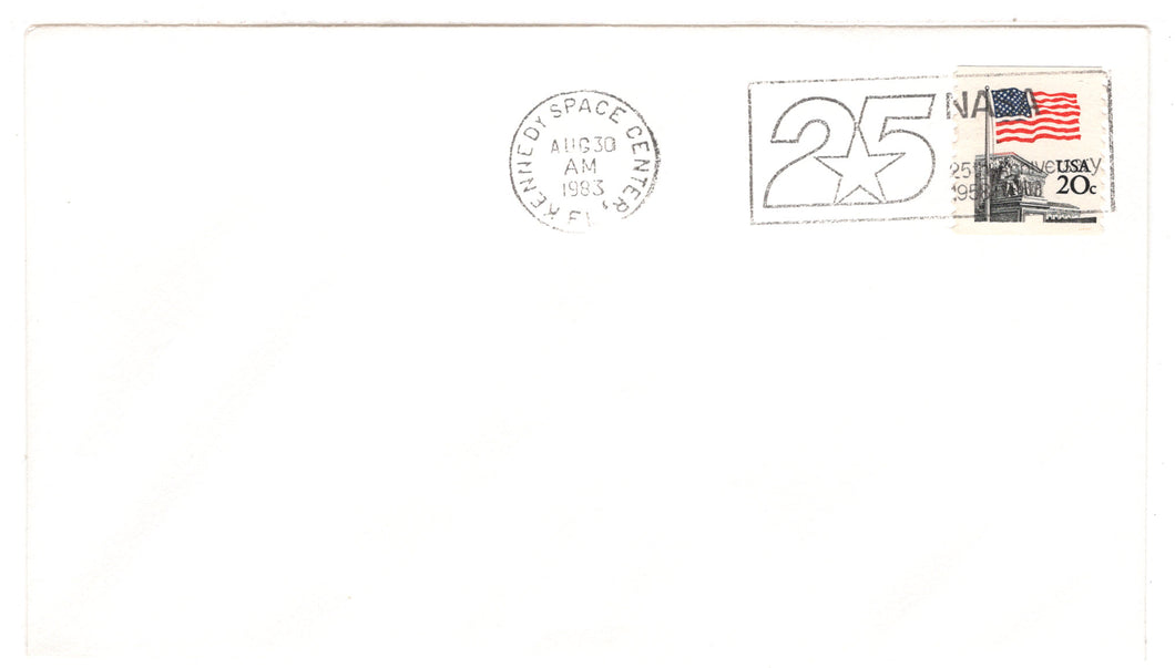 United States Postage Stamps - # 1895 - 25th Anniversary of NASA - Event Cover