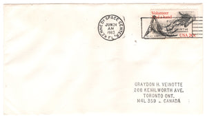United States Postage Stamps - # 2039 - Space Shuttle - Kennedy Space Center - Event Cover