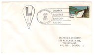 United States Postage Stamps - # 2042 - LOUIPEX Salutes Balloon Racing - Event Cover