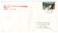 United States Postage Stamps - # 2042 - R.A.F. Station Flyingdales, Pickering, New York - Event Cover