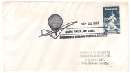 United States Postage Stamps - # 2046 - Adirondack Balloon Festival, Glen Falls, New York - Event Cover