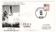 United States Postage Stamps - # 2114 - Astronaut Trail Station, Titusville, Florida - Event Cover