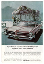 Load image into Gallery viewer, Pontiac 1965 Bonneville - Vintage Ad - (Wide Track) # 19 - General Motors Company 1965
