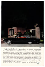 Load image into Gallery viewer, Thunderbird 1962 Landau - Vintage Ad - (Hard Top) # 33 - Ford Motor Company 1962
