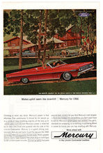 Load image into Gallery viewer, Mercury 1966 Convertible - Vintage Ad - (Makes Uphill seem like Downhill) # 37 - Ford Motor Company 1966
