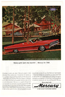 Mercury 1966 Convertible - Vintage Ad - (Makes Uphill seem like Downhill) # 37 - Ford Motor Company 1966