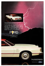 Load image into Gallery viewer, Thunderbird 1977 Town - Vintage Ad - (Hard Top) # 46 - Ford Motor Company 1977
