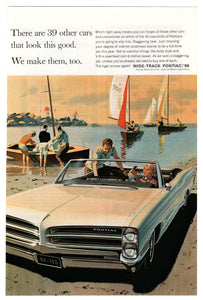 Pontiac 1966 Tempest - Vintage Ad - (The Tiger Scores Again) # 103 - General Motors Company 1966