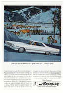 Mercury 1966 - Vintage Ad - (Hard Top) # 105 - Ford Motor Company 1966