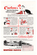 Load image into Gallery viewer, Vista Dome - Northern Pacific Railway Vintage Ad - (See the Northwest) # 122 - 1960's
